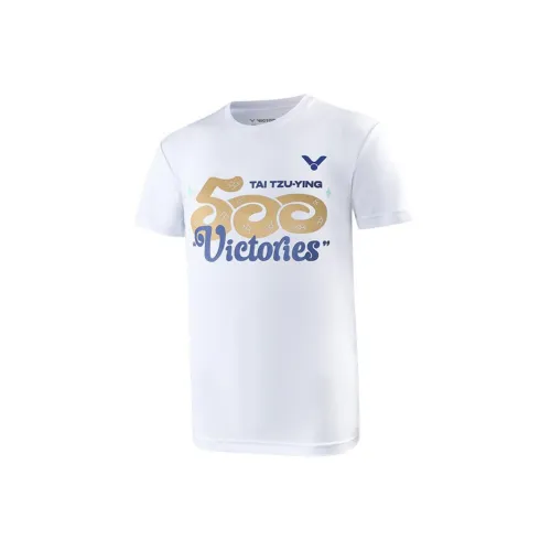 VICTOR Отбеленные Унисекс Футболки