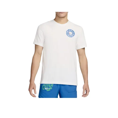 nike Dri Fit T-Shirt Мужская Белая Верх
