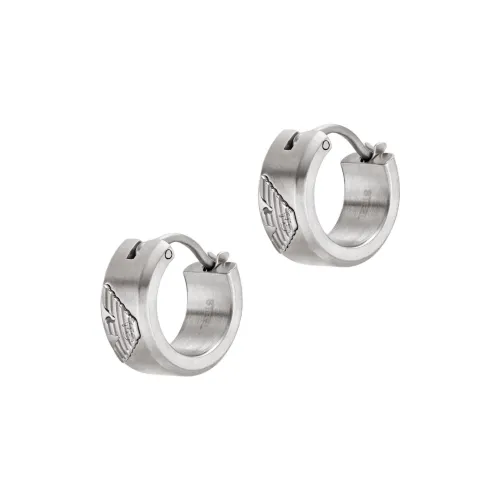 EMPORIO ARMANI Стальные серьги мужские