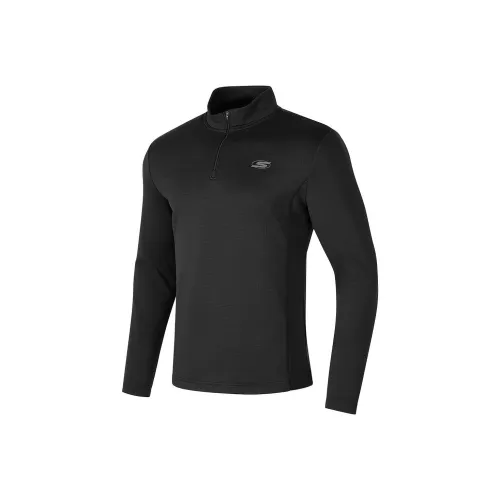 Skechers Basic Sports Series T-Shirt Мужская Угольный Черный