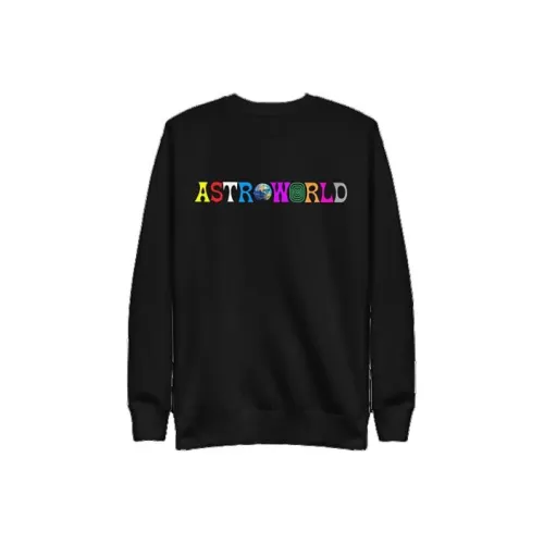 Travis Scott Черные Мужские Толстовки