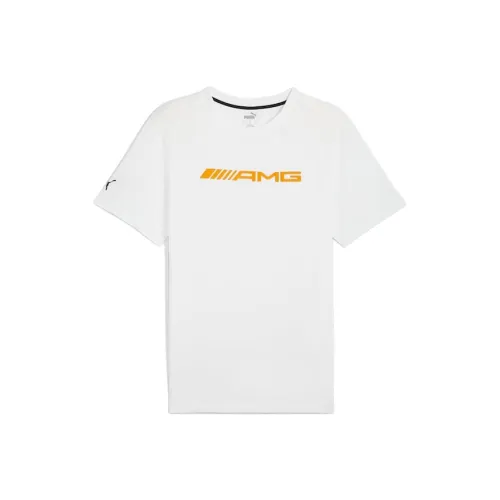PUMA Mercedes Amg SS24 T Рубашка Мужская Белая