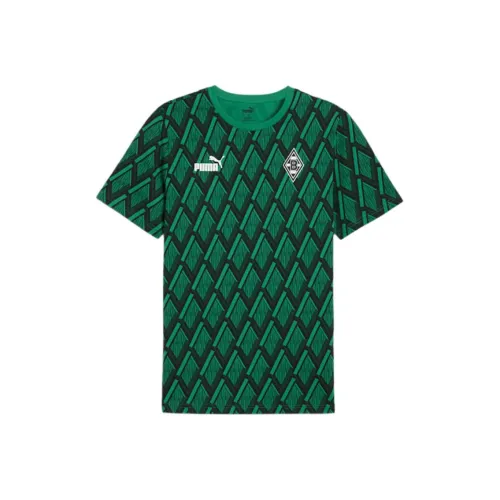 PUMA Borussia Mönchengladbach FW24 T-Shirt Мужской Зеленый