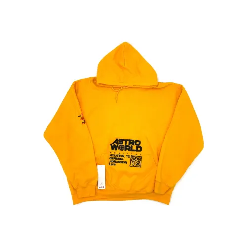 Travis Scott Желтые Мужские Толстовки