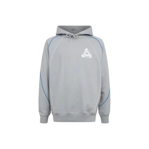 PALACE Gray Men's Sweatshirts PALACE Серый Мужские Толстовки
