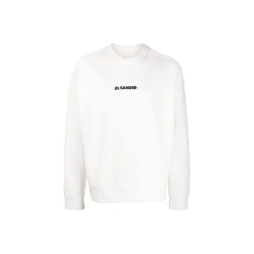 JIL SANDER Белый Мужской Свитшот