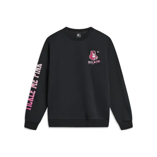 LINING Disney Черная Унисекс Толстовка