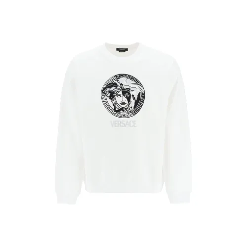 VERSACE Белый Мужской Свитшот