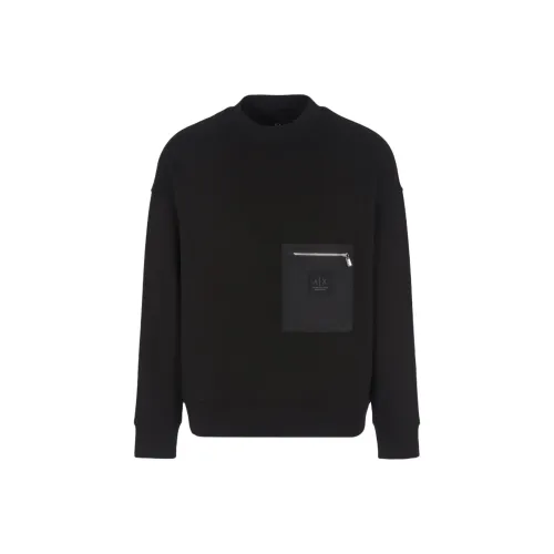 ARMANI EXCHANGEAE FW24 Толстовка Мужской Черный