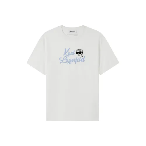 Karl Lagerfeld T-Shirt Мужской Белый