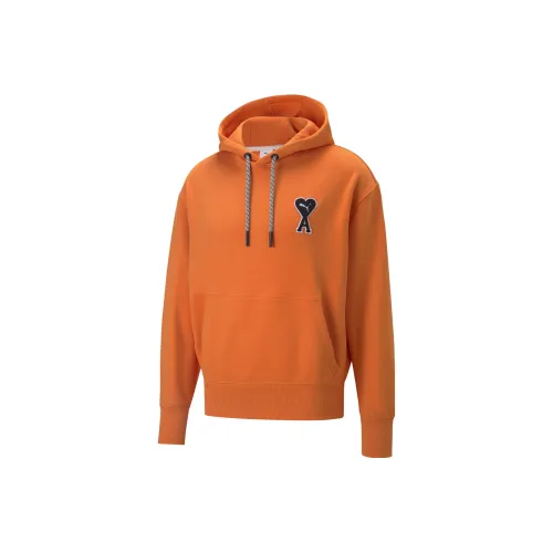 PUMA X Ami Co Branded SERIES Ярко-оранжевый Унисекс Свитшоты