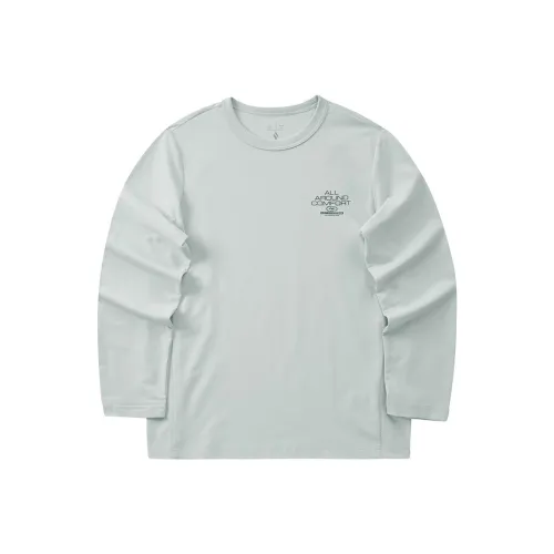 Skechers Mountain and Wild Outdoor Series T-Shirt Мужской Рассвет Синий Серый