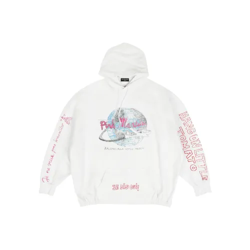 Balenciaga X Pink Martini Collection Свитшот Унисекс Белый