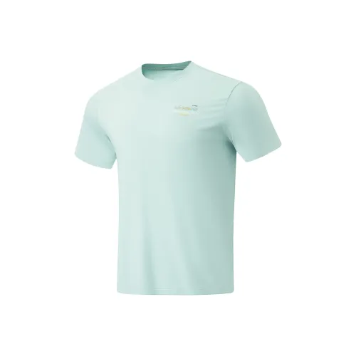 LINING Fitness Series T-Shirt Мужской Перо Зеленый