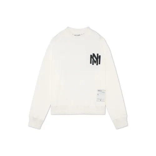 Mitchell Ness Белый Унисекс Свитшоты