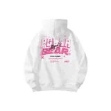 Белый, с капюшоном