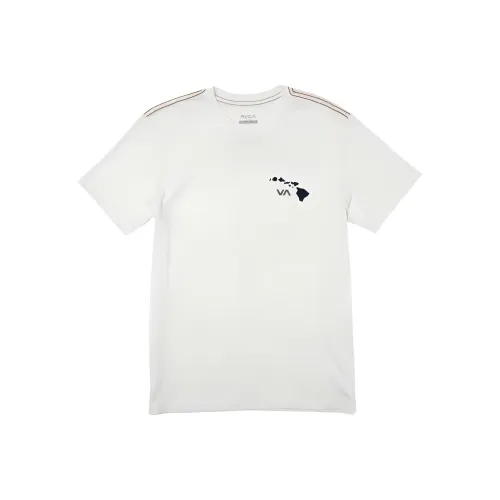 RVCA Винтажный Белый Мужская Футболка
