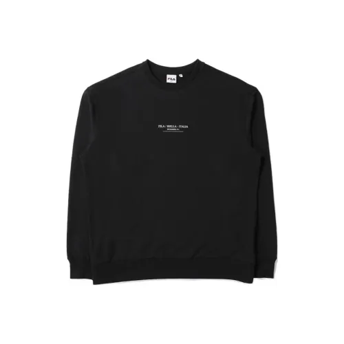 FILA Мужские черные свитшоты
