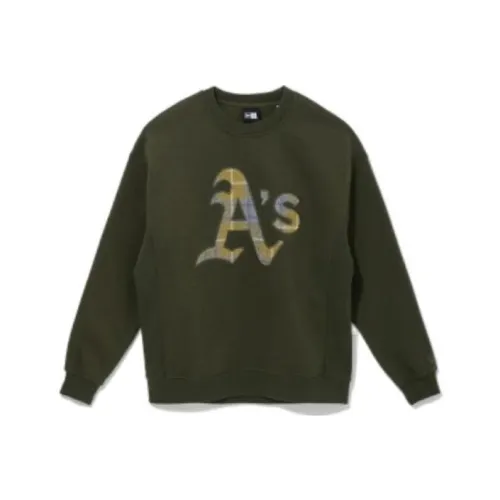 New Era Зеленый Унисекс Свитшоты