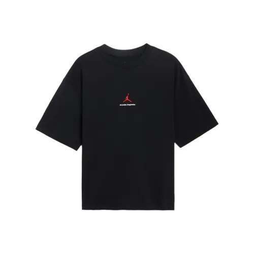 Jordan x NAIJIEER·XIERWEISITE LIANMINGKUAN SS25 T-Shirt Unisex Black