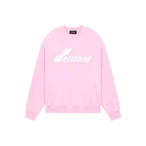 WE11DONE Свитшот Унисекс Light Розовый