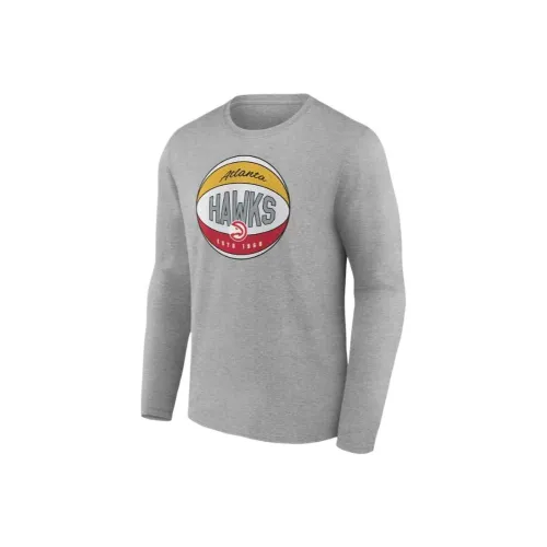 NBA Atlanta Hawks T-Shirt Мужская Серого цвета