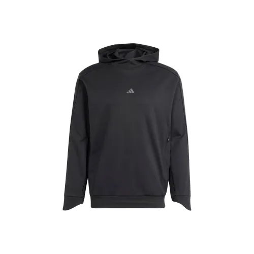 Adidas YOGA TRAINING Худи Мужской Черный