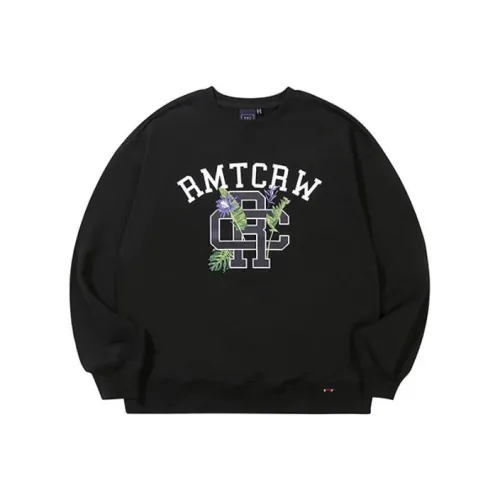 ROMANTIC CROWN Черный Унисекс Свитшоты