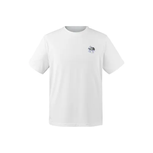 THE NORTH FACE T-Shirt Мужской Снежная Гора Белый
