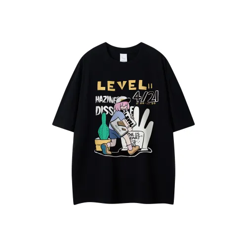 Уровень Унисекс T-рубашки