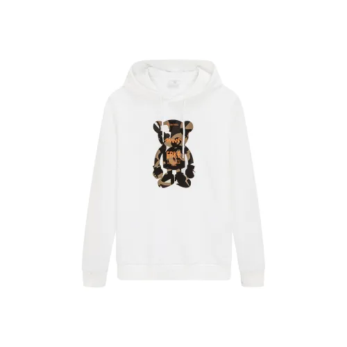 Erke Battery Panda Series Толстовка Мужской True White