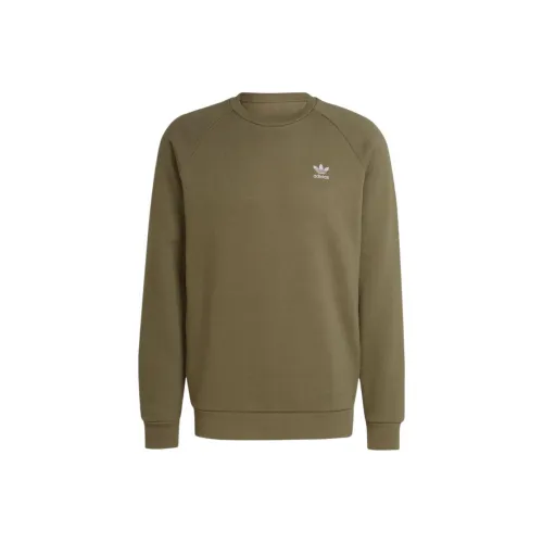 Adidas Originals Trefoil Essentials Зеленый Мужской Свитшот