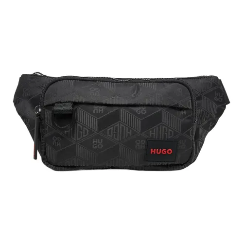 Hugo Boss Текстиль Бананка Стандартная Унисекс Черный