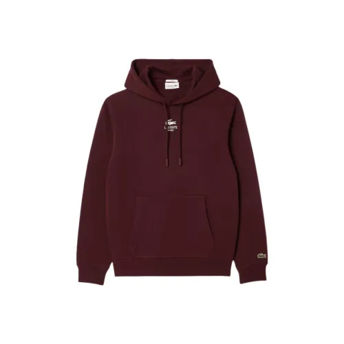 LACOSTE Свитшот Унисекс Бордо
