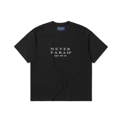 Thisisneverthat x Farah T-Shirt Унисекс Черный