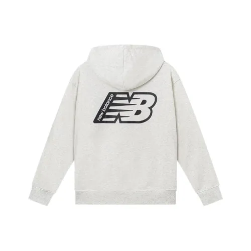 New Balance совместный бренд Серый Белый Мужские Толстовки