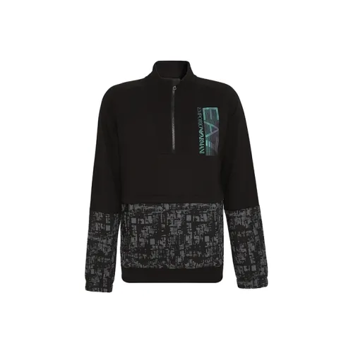 EMPORIO ARMANI EA7 Толстовка Мужской Черный