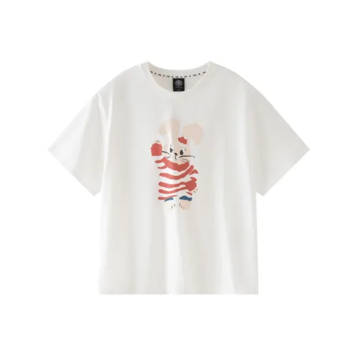 TCH Белый с Красным логотипом Унисекс T Рубашки