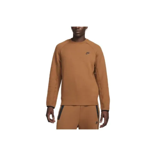 Nike Sportswear Tech Fleece Толстовка Мужской Коричневый