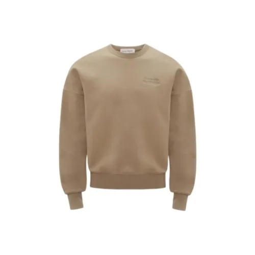 Alexander McQueen Толстовка Мужская Бежевая