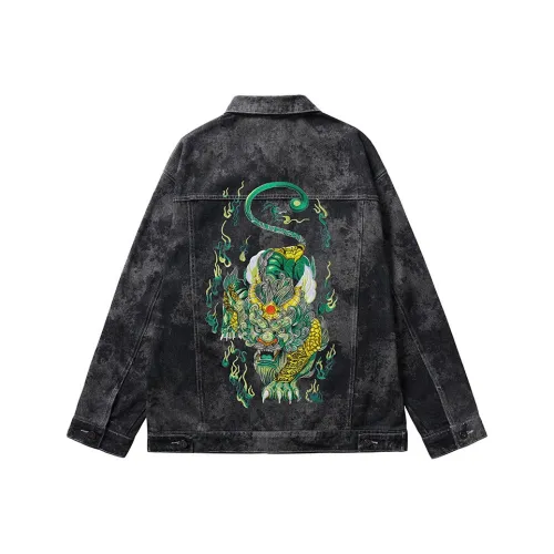 PIERRE CARDIN Denim Jacket Unisex Black