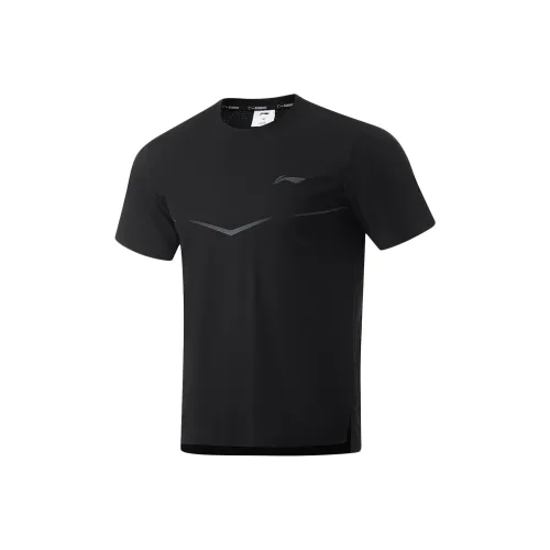 LINING RUNNING Collection Мужская Черная Футболка