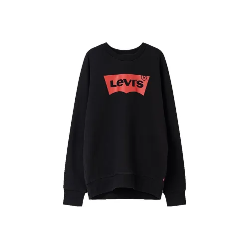 Levis Черные Мужские Свитшоты