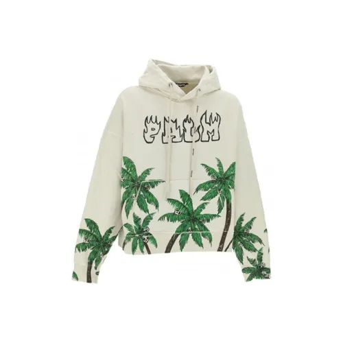 PALM ANGELS Свитшот Мужской Экрю