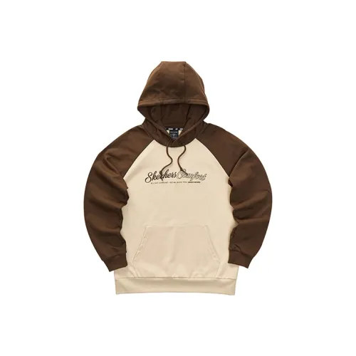 Skechers COLORFUL Цикорий Кофейный Коричневый Унисекс Свитшоты