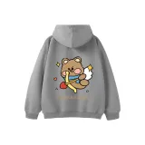 Светло-серый Мужской Медвежонок