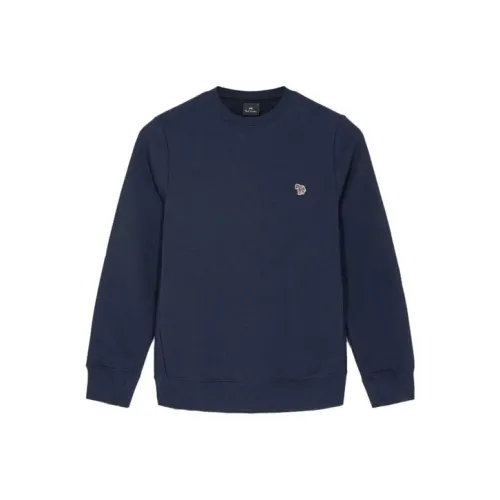 PS By Paul Smith Морской Синий Мужские Свитшоты