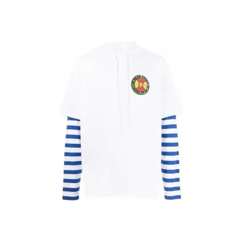 MARCELO BURLON Белый Мужской Свитшот