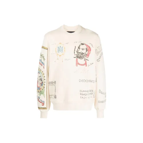 AMIRI Белый Мужской Свитшот