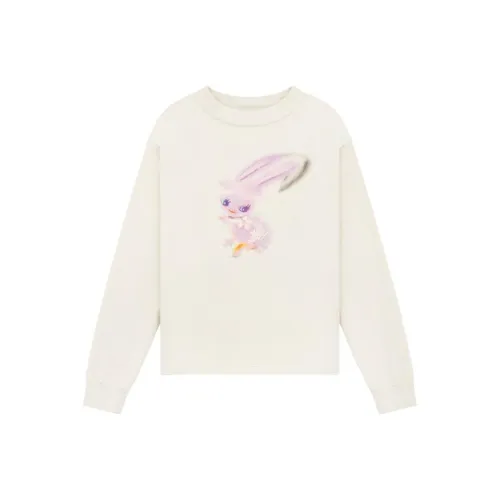 WE11DONE SS23 Свитшот Унисекс Экрю